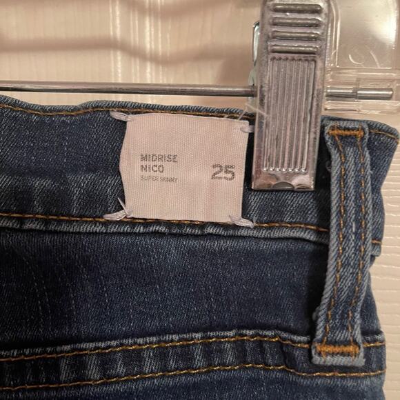 Hudson Mid Rise Nico Super Skinny Jeans - Picture 5 of 7